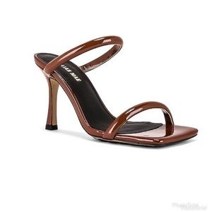 Alias Mae Sandals Stilleto Square Toe patent EU 36